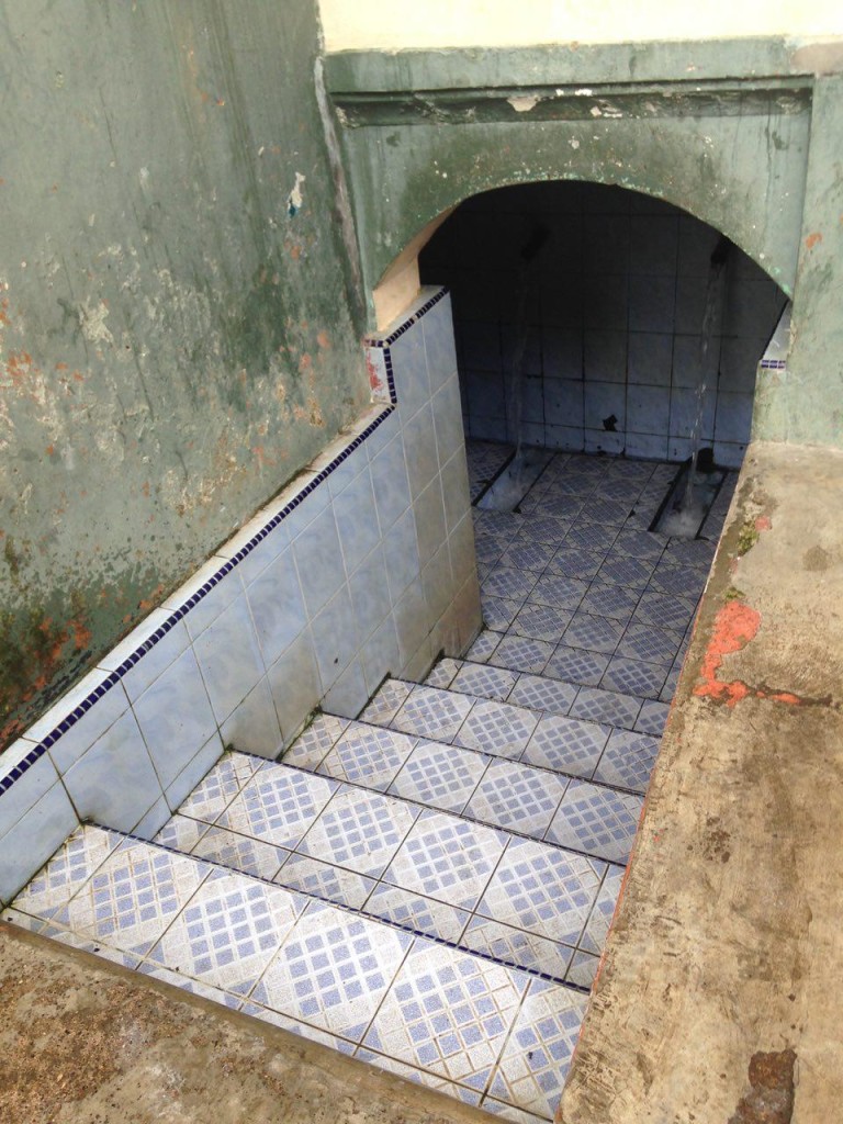Tempat wudhu di 