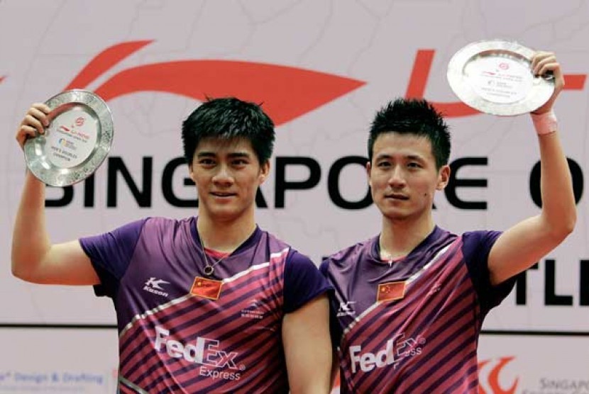 Cai Yun/Fu Haifeng salah ganda putra terbaik sepanjang masa menurut Herry IP