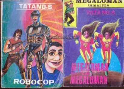 Tema pahlawan super yang saat itu sedang populer pun tidak lepas dari karya-karya Tatang | Google Image/Depokrasi.id