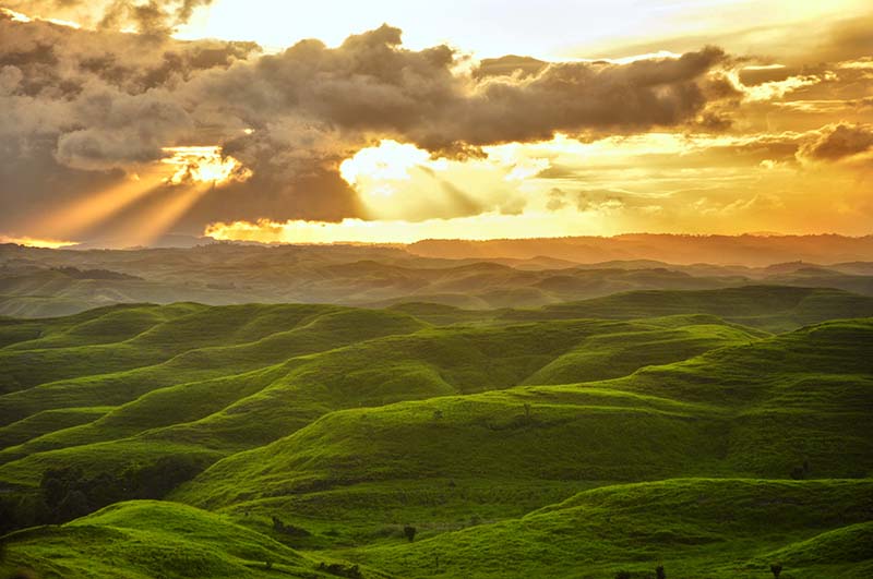 Perbukitan di Sumba