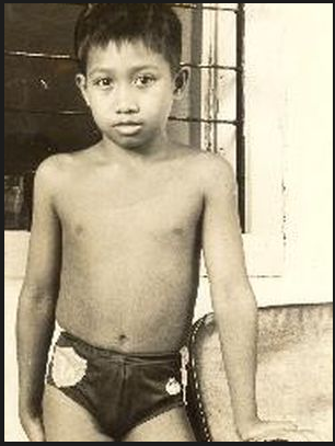 Lukman Niode kecil