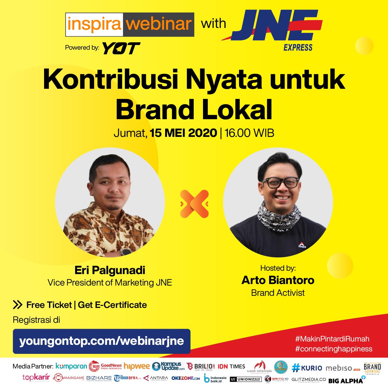 Inspira Webinar with JNE - Eri Palgunadi