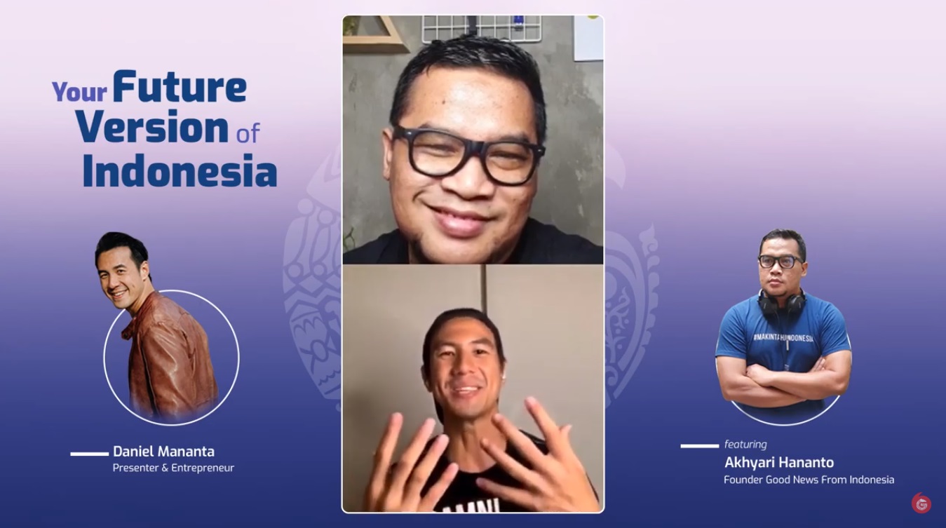 Goodtalk IG Live bersama Daniel Mananta | Foto: Youtube GNFI