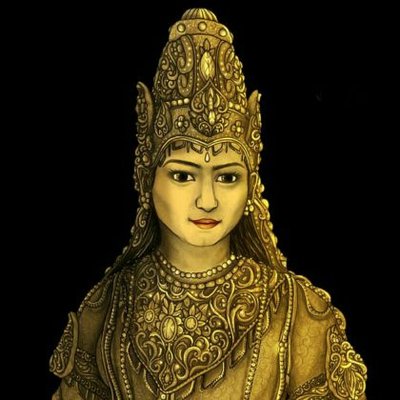 Ilustrasi Ratu Shima | Foto: Twitter/shima_kalingga