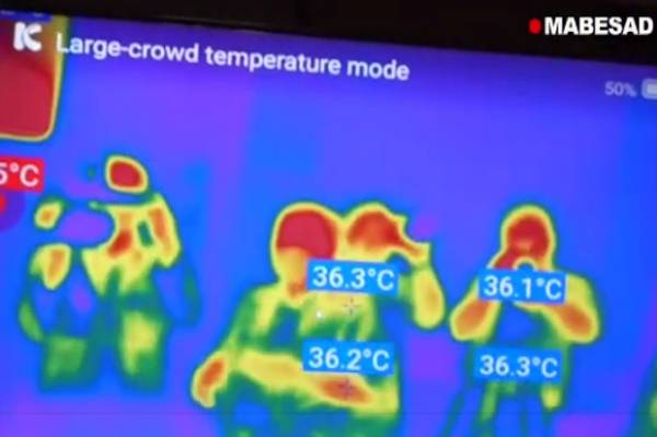 TNI AD akan menggunakan helmet thermal KC wearable yakni, helm berteknologi canggih dan terbaru dalam mendeksi penyebaran virus Corona (Covid-19). Foto : Dispenad