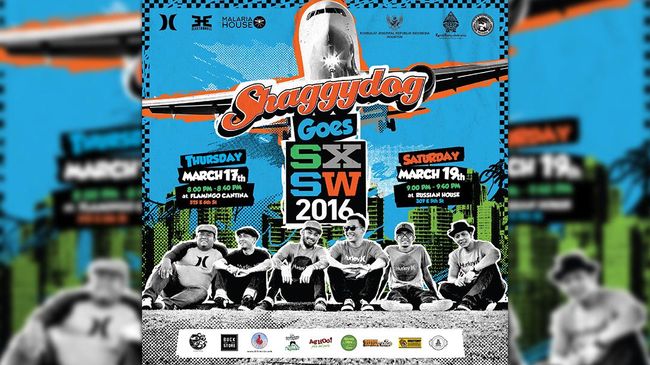 Poster Shaggydog di SXSW 2016, dok. Shaggydog