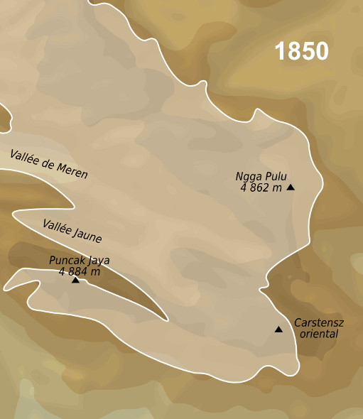 penyusuran gletser papua