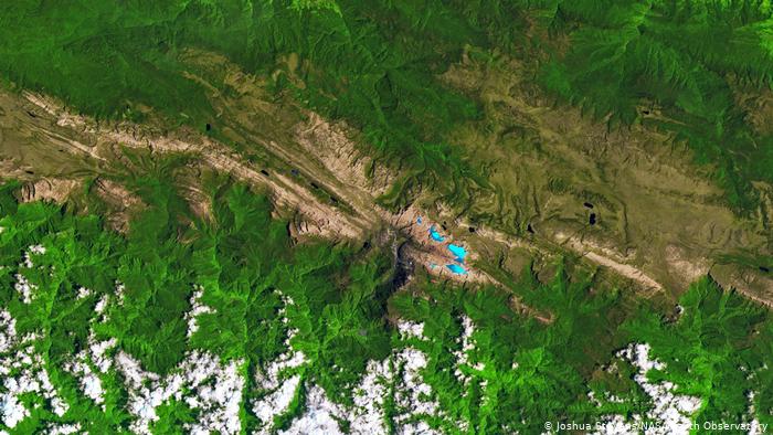 citra satelit puncak jaya