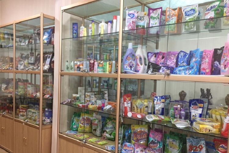 Gerai Produk Indonesia di KBRI Korea Utara