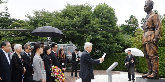 Patung Jenderal Soedirman di Jepang