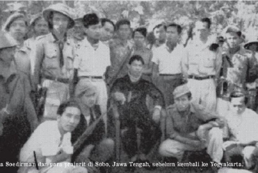 Jenderal Soedirman dan para prajuritnya