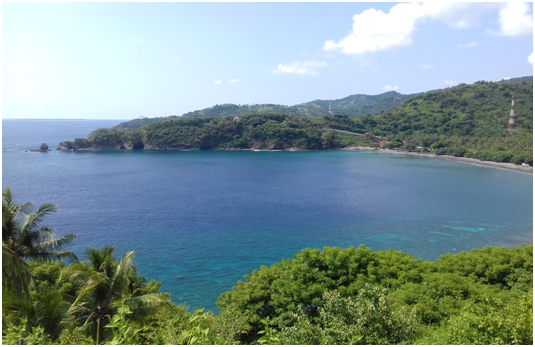 keindahan alam pulau Lombok 