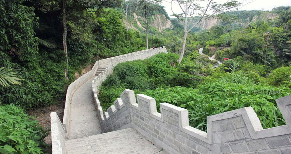 Tembok Cina di Koto Gadang