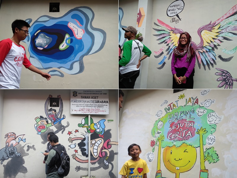 Mural di Kampung Seni Dolly