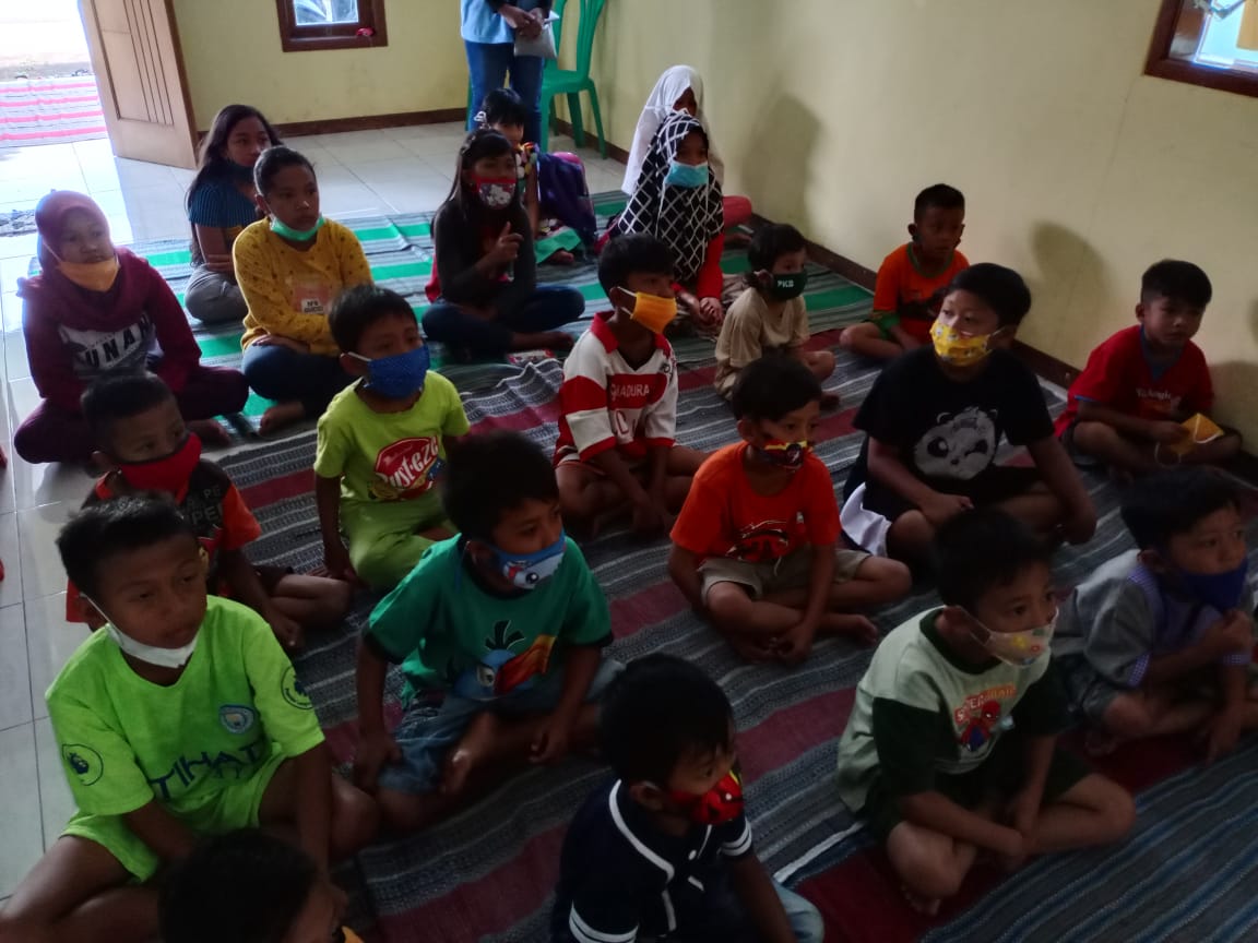 Potret anak-anak ketika kegiatan berlangsung | Foto: Dok. Pribadi