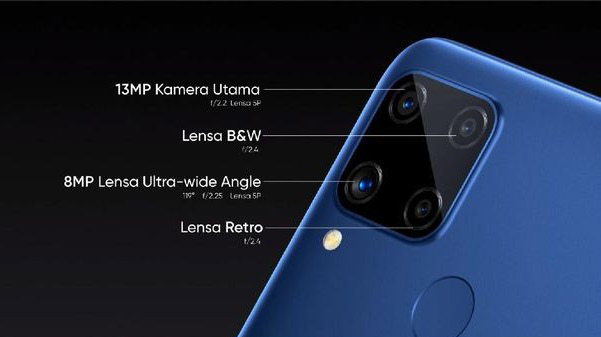 lensa kamera realme C15