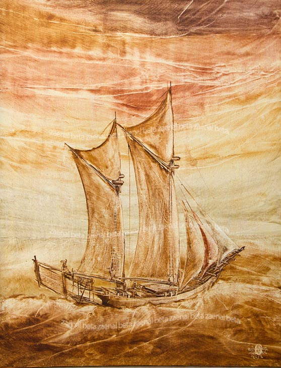 Tema perahu pinisi zaenal beta
