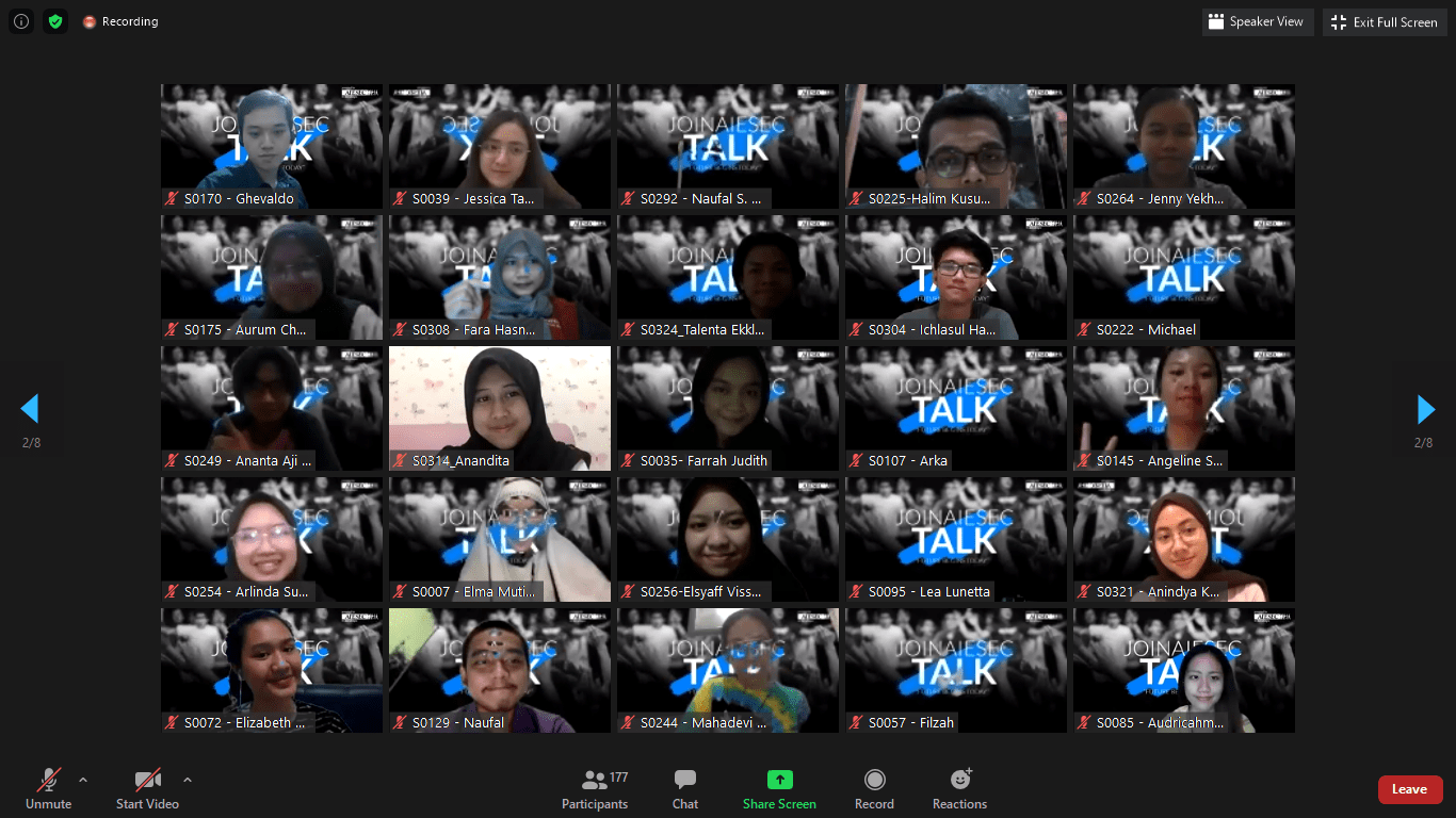 Peserta dalam Kegiatan JA Talk