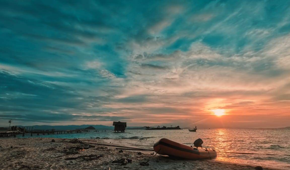 Saronde di sore hari. (foto : Hendrik Saleh )