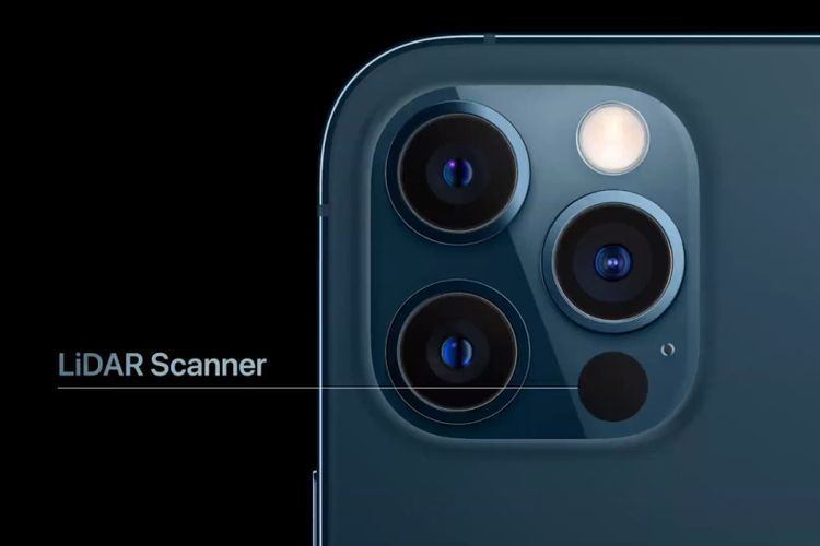 lidar scanner iPhone 12 pro