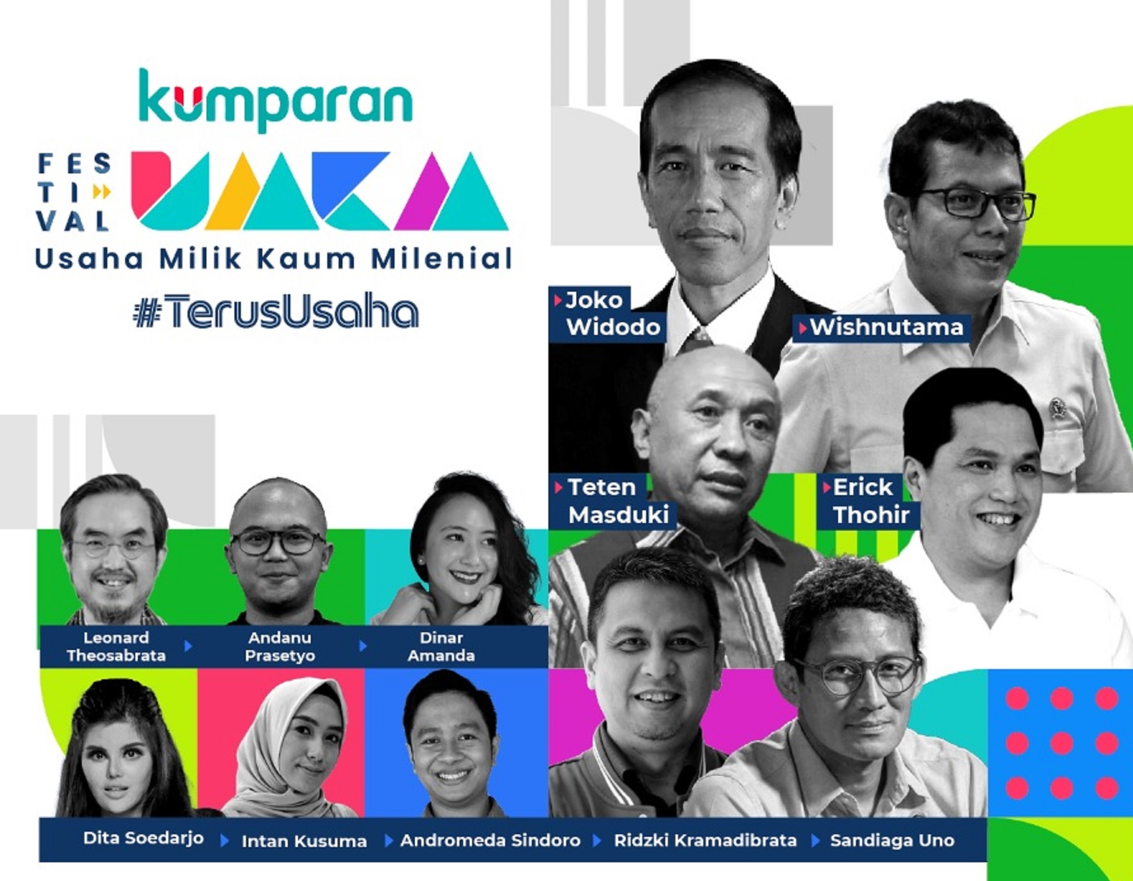 Para pengisi Festival UMKM | Foto: Kumparan