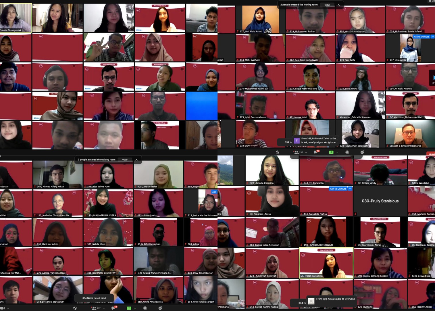 Peserta Virtual Impact Circle November 2020