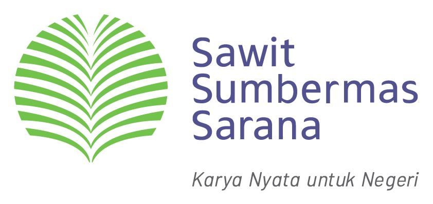 Logo Sawit Sumbermas dengan slogannya