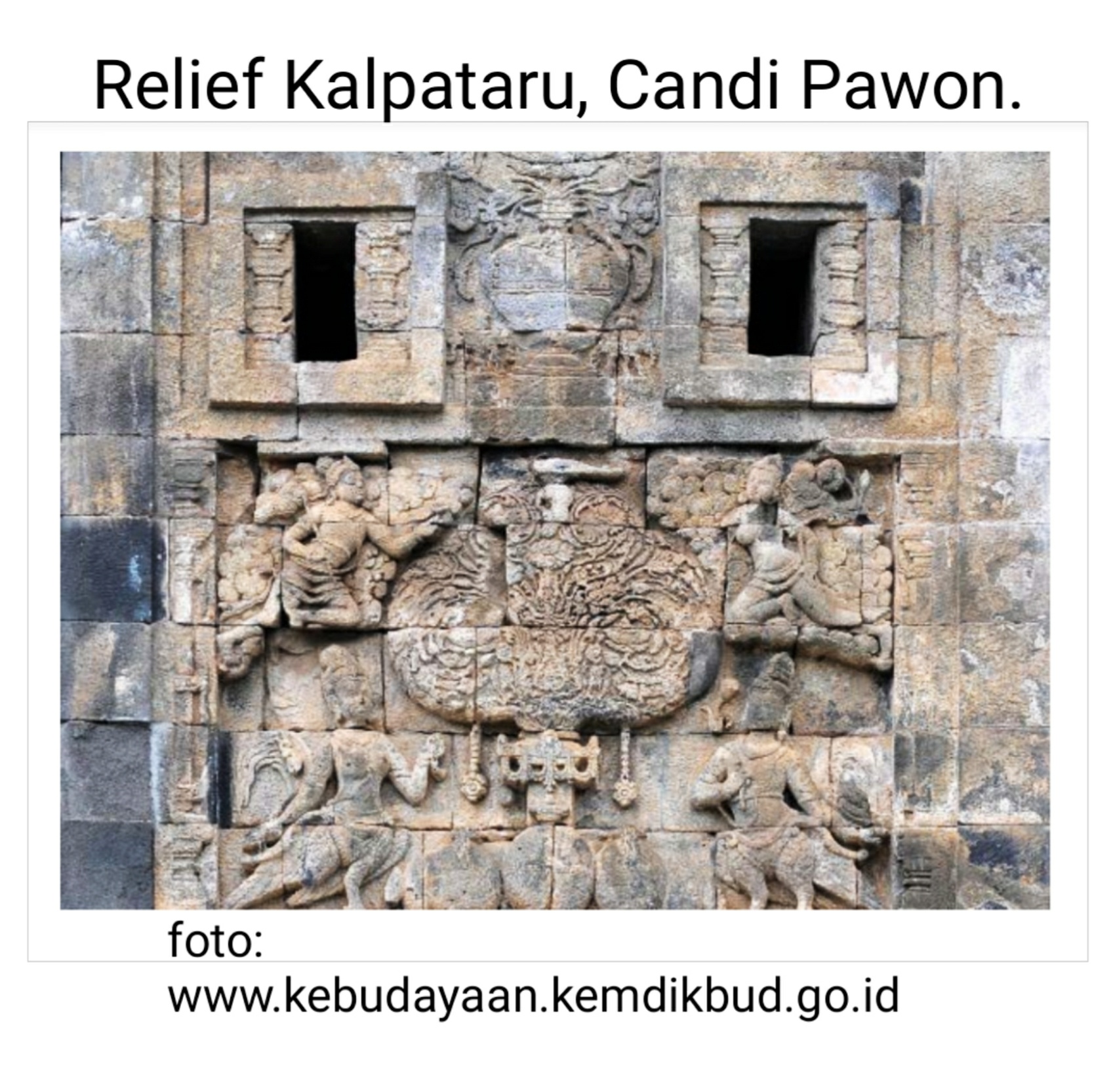 Relief Padapa Kalpataru | Foto: Kebudayaan Kemdikbud