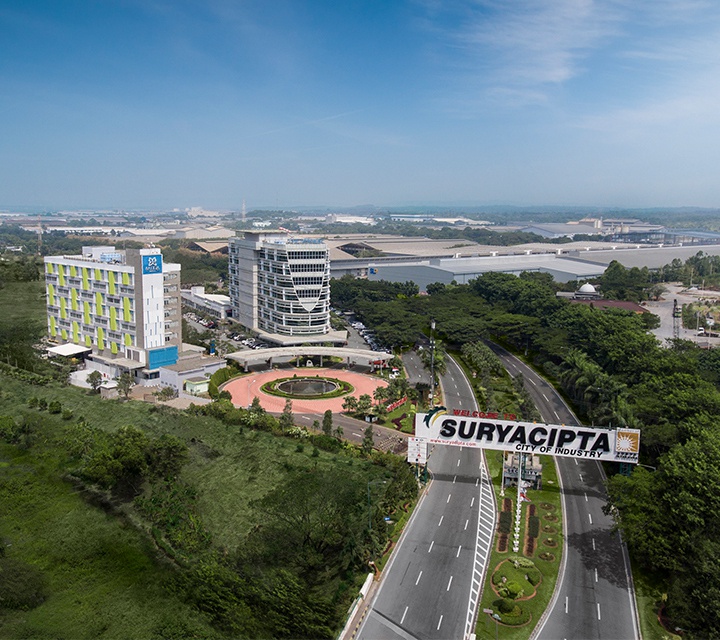 Kawasan industri Surya Cipta, Karawang.