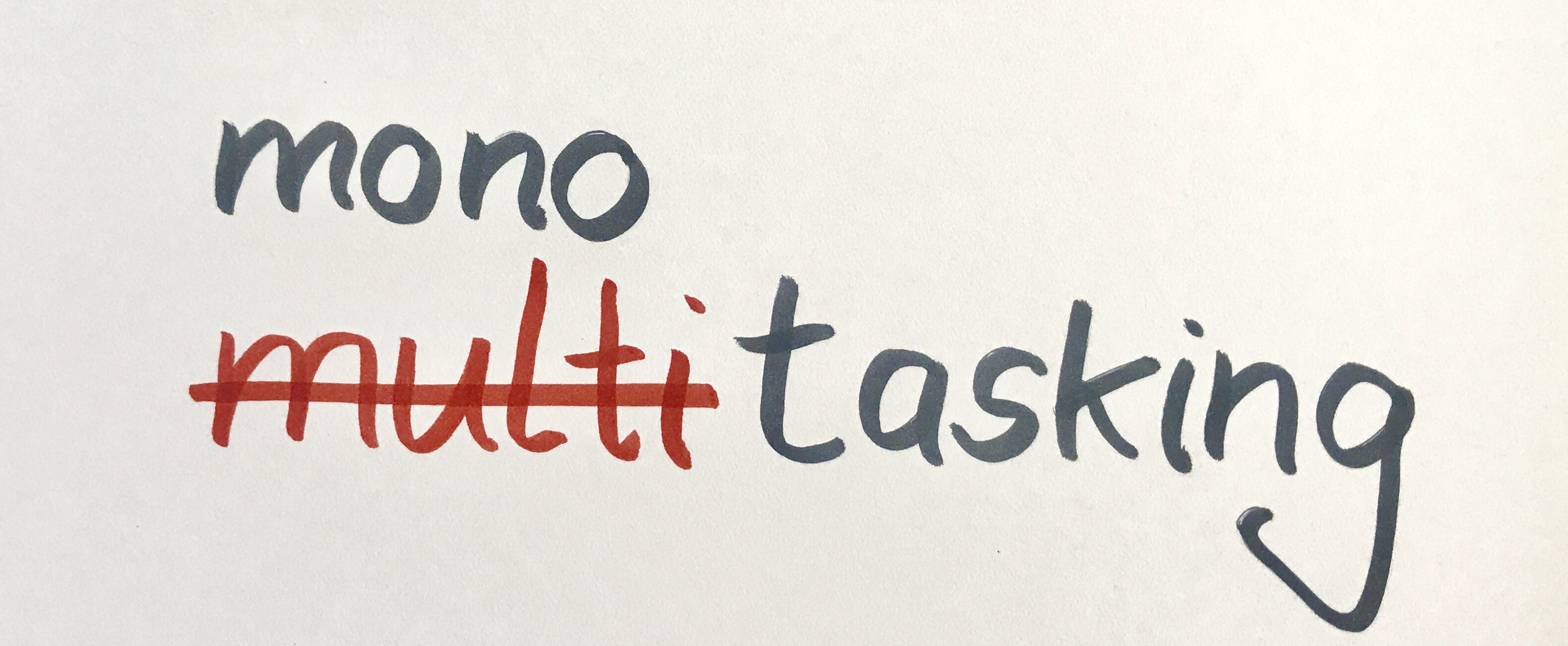 Monotasking © Foto: coellefornia.us