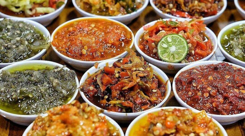 Beberapa jenis sambal © Twitter/iradiojogja