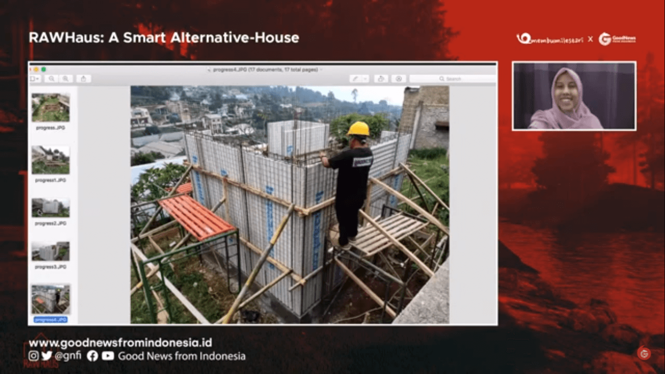 Rumah Styrofoam Rawhaus