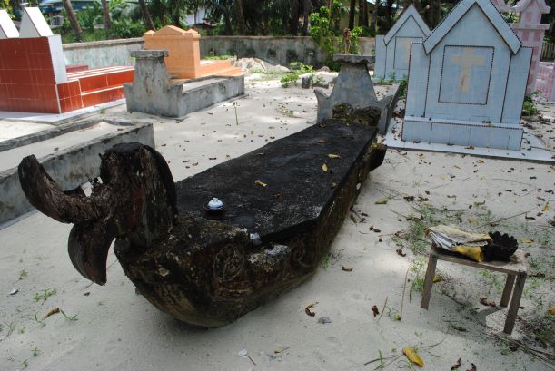 Sarkofagus di Baruyu Lasara (Dok. Balar Sumut)