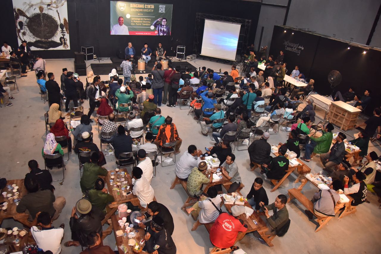 Suasana pada event ekonomi kreatif di JaF © Harian9