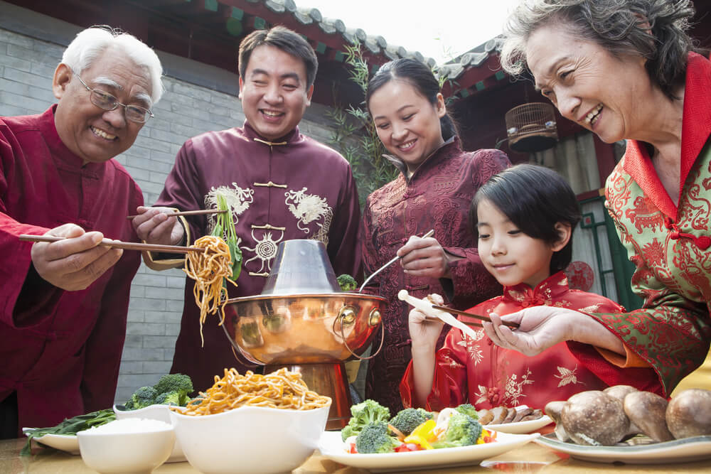 Menghabiskan Makanan di China