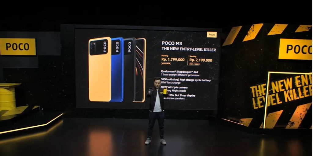 Peluncuran POCO M3