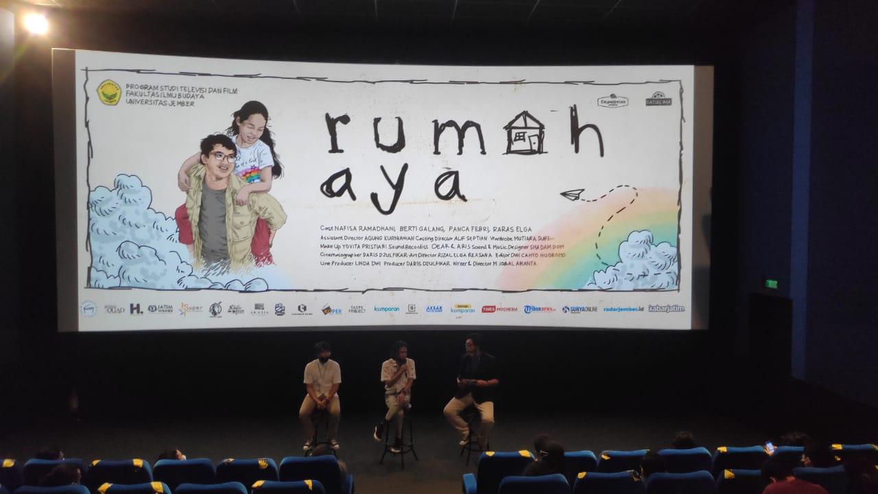 Pemutaran Film Rumah Aya di Bioskop Kota Cinema Mall Jember