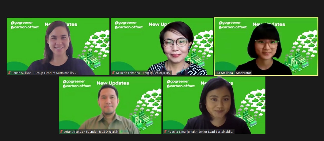 Konferensi Pers Virtual Gojek GoGreeners