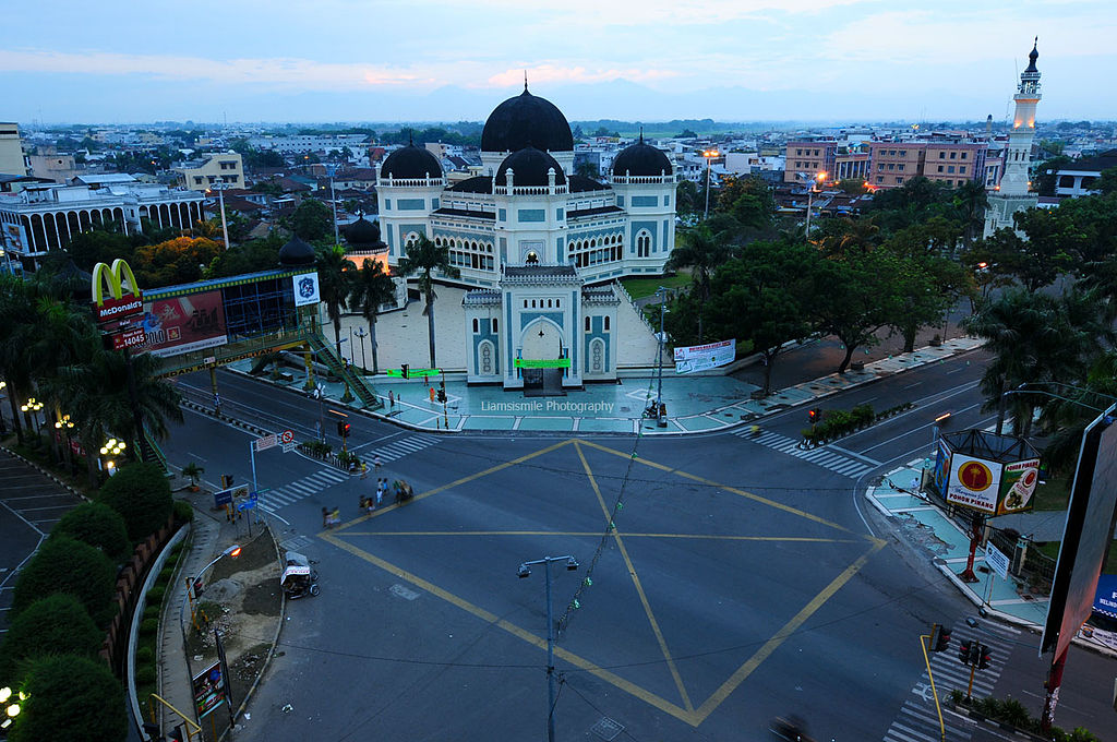 Masjid Raya Medan.