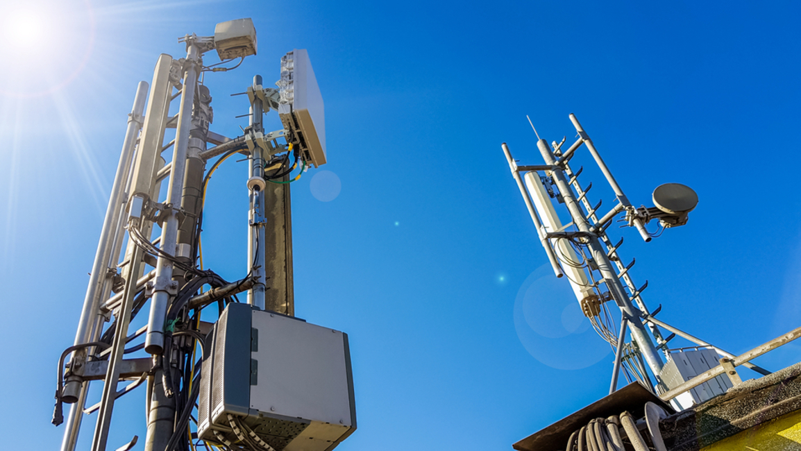 Ilustrasi tower 5g