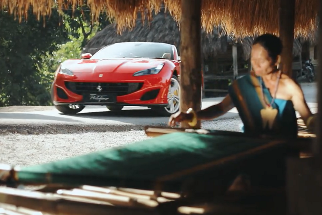 Ferrari portofino di sumba