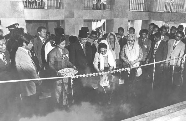 Peresmian Masjid Istiqlal oleh Soeharto © Kompas.com