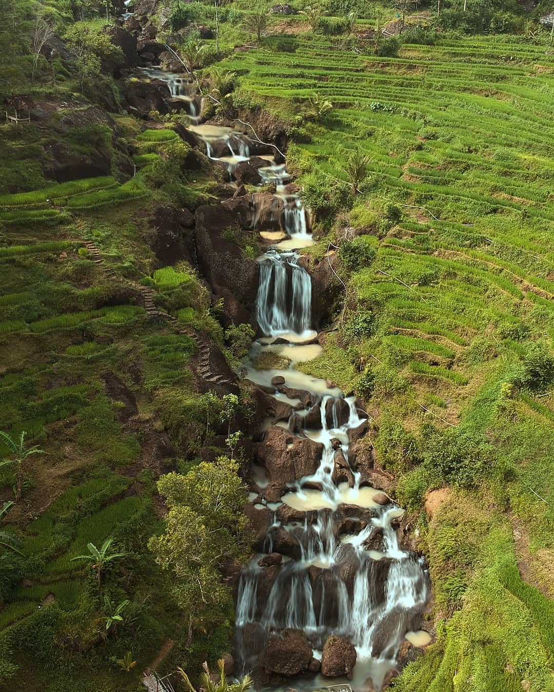 Air Terjun Kedung Kandang, Nglanggeran, Gunungkidul, Yogyakarta | Foto: Fajar Budi/jogjapost.com