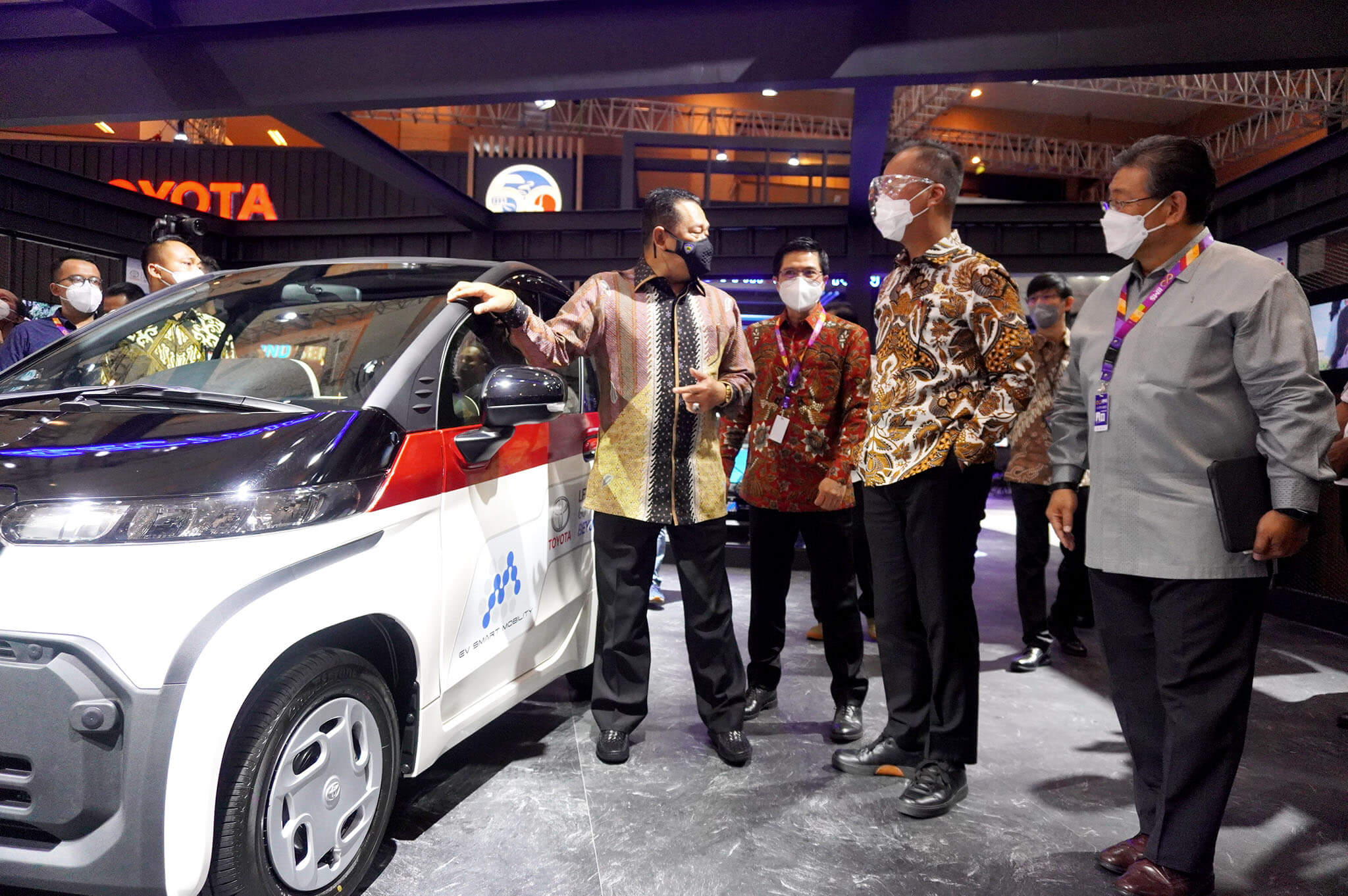Selama pameran berlangsung, sejumlah pejabat dan tokoh nasional datang langsung ke lokasi © Otoloka