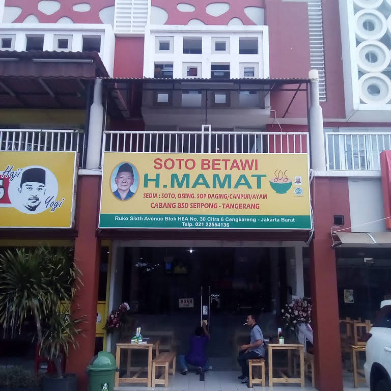 Warung Makan Soto Betawi H. Mamat | Foto: Soto Betawi H. Mamat Citra 6