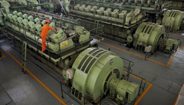 Minyak Kelapa Sawit Sebagai Bahan Bakar Pembangkit Listrik Tenaga Diesel (PLTD) | Sumber: BPDP Sawit