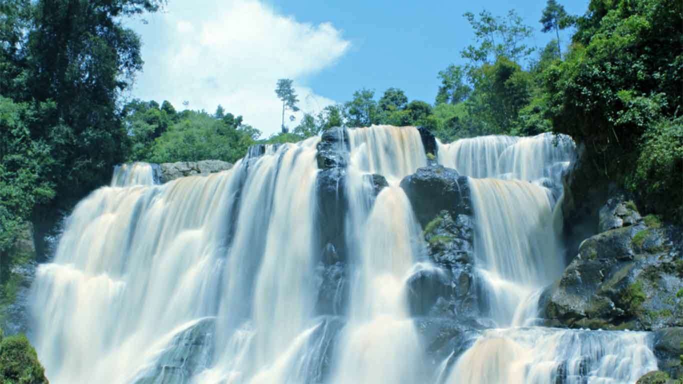 Potret Curug Malela yang indah