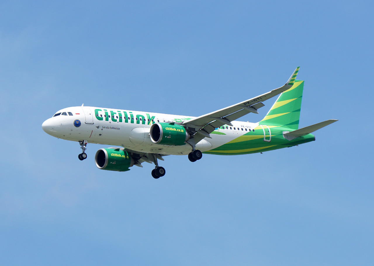 Citilink, maskapai yang meraih predikat sebagai Best Low Cost Airline di Asia sebanyak 3 kali © Ryan Fletchter/Shutterstock
