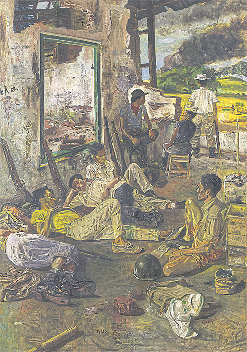 Karya Sindoedarsono Soedjojono | Foto: Dictio