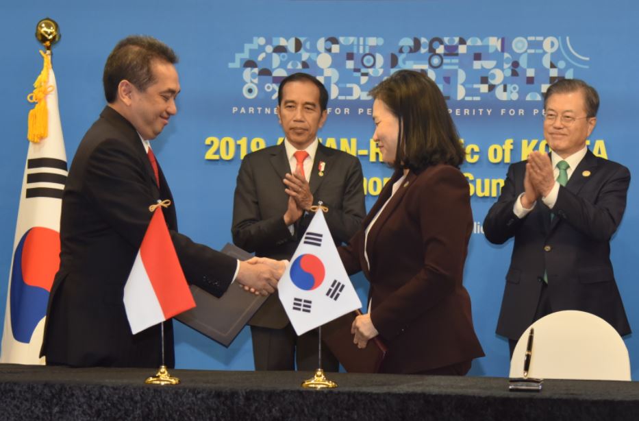 Jokowi Moon Jae In